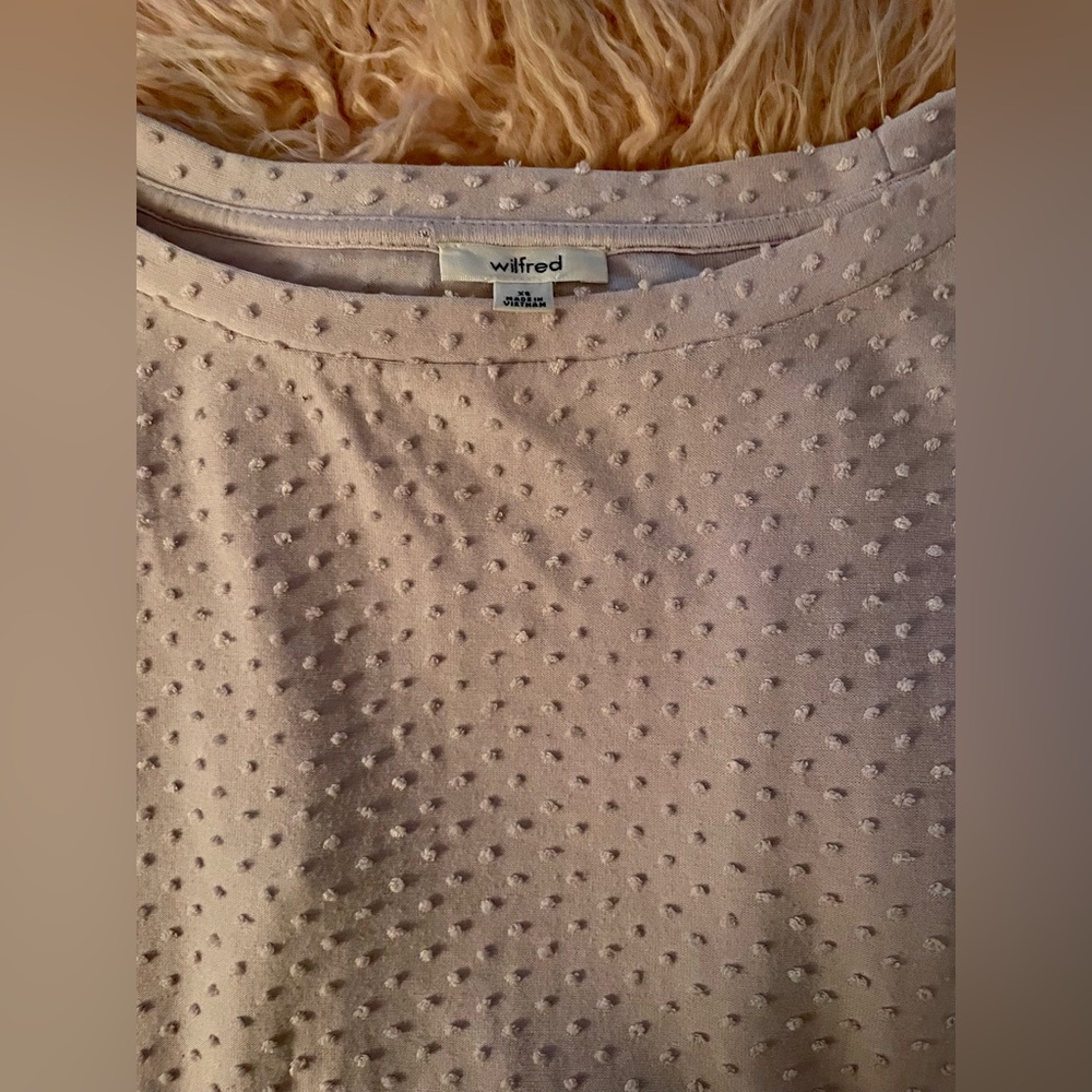 Wilfred Anvers Open Back T-shirt in Lavender